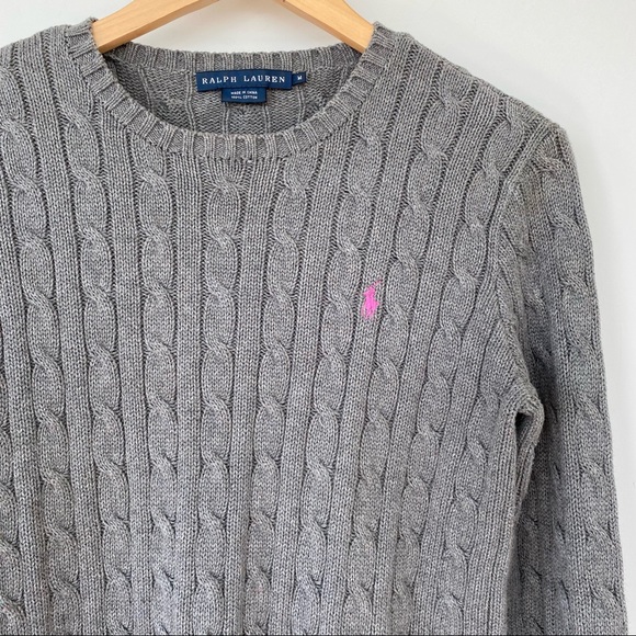 Ralph Lauren Sweaters - Ralph Lauren cable knit sweater with crew neckline